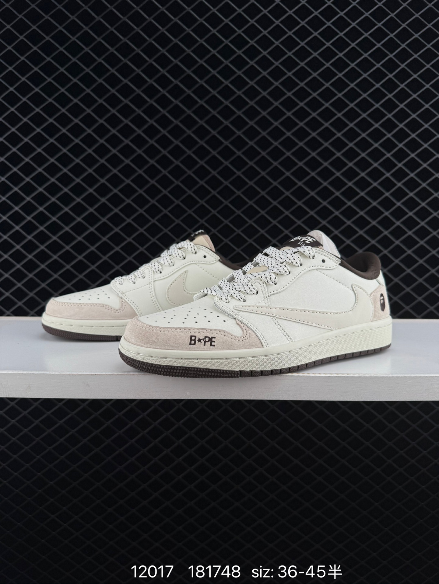 Travis Scott x Air Jordan 1 ” Reverse Mocha “